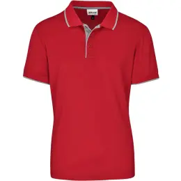 Mens Orion Golf Shirt Red
